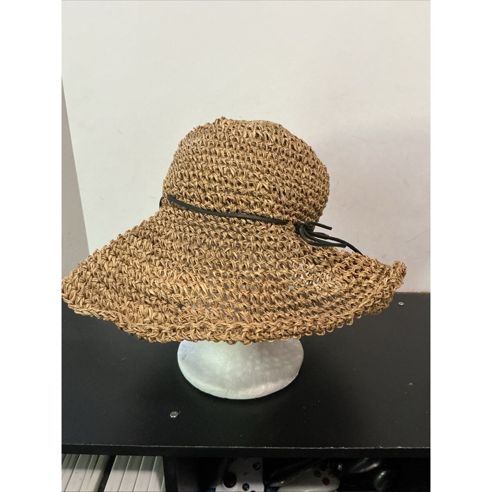 Bass Pro Shops Women's 100% Floppy Straw Hat ONE SIZE